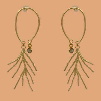 BOUCLES D'OREILLES GAJI -...